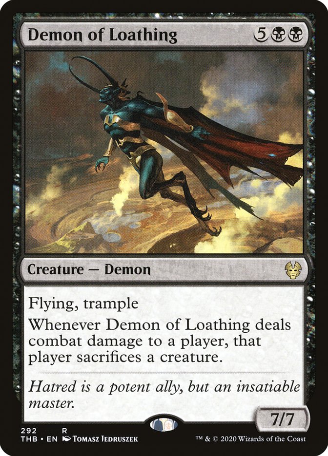 Demon of Loathing [Theros Beyond Death]