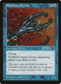 Sibilant Spirit (Oversized) [Oversize Cards]