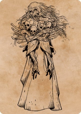 Myrkul, Lord of Bones Art Card (73) [Commander Legends: Battle for Baldur's Gate Art Series]