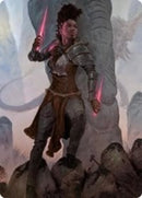 Kaya the Inexorable Art Card [Kaldheim Art Series]