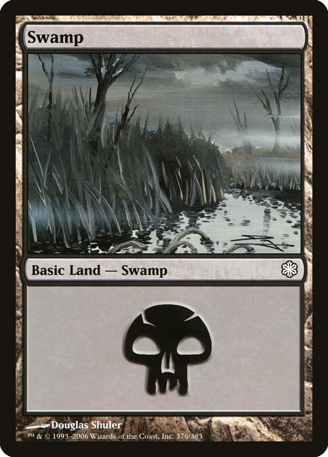 Swamp (376) [Coldsnap Theme Decks]