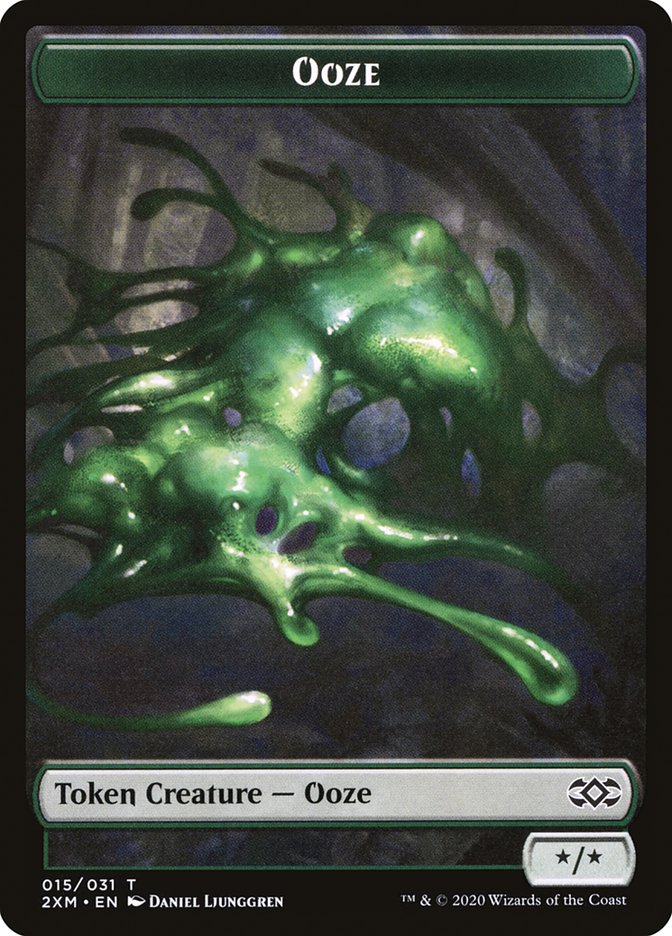Germ // Ooze Double-Sided Token [Double Masters Tokens]