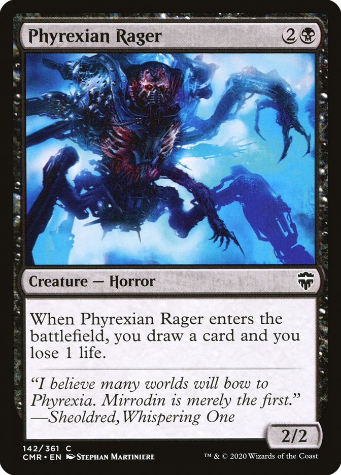 Phyrexian Rager [Commander Legends]