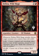 Delina, Wild Mage (Promo Pack) [Dungeons & Dragons: Adventures in the Forgotten Realms Promos]