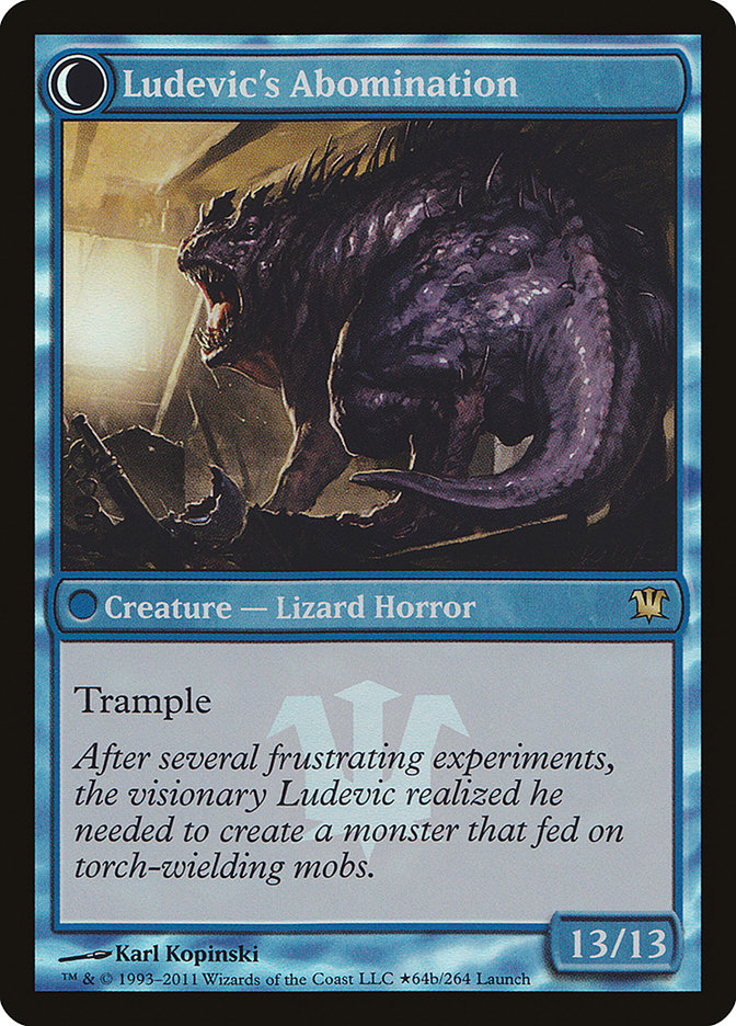 Ludevic's Test Subject // Ludevic's Abomination (Launch) [Innistrad Prerelease Promos]