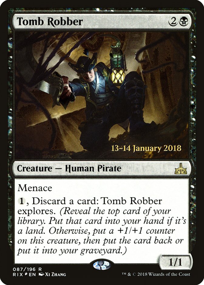 Tomb Robber [Rivals of Ixalan Prerelease Promos]