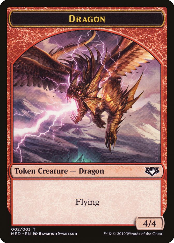 Dragon Token [Mythic Edition Tokens]