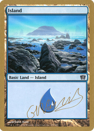 Island (335) - 2004 Gabriel Nassif (8ED) [World Championship Decks 2004]