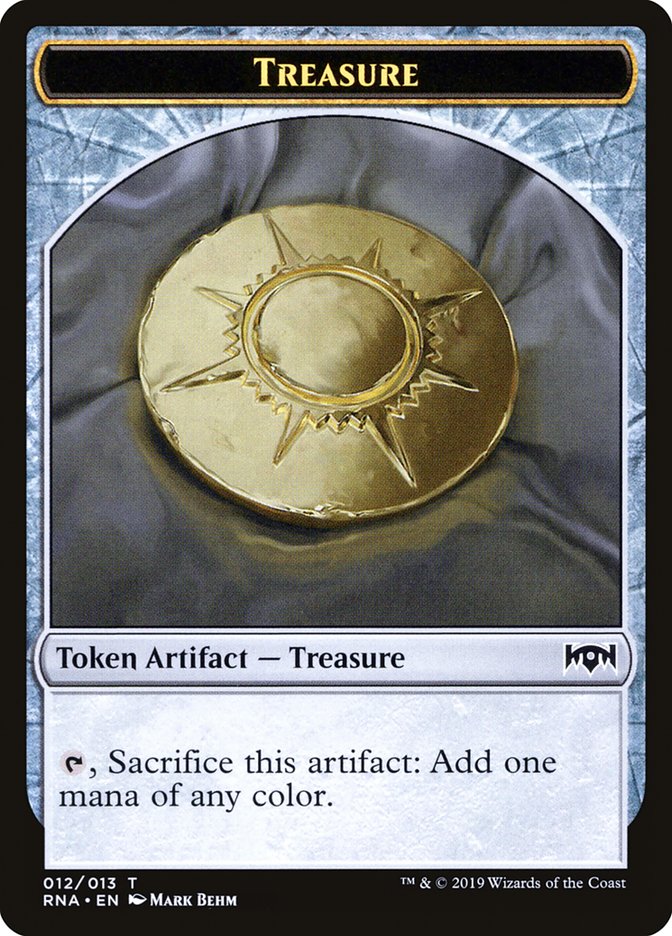 Treasure Token [Ravnica Allegiance Tokens]