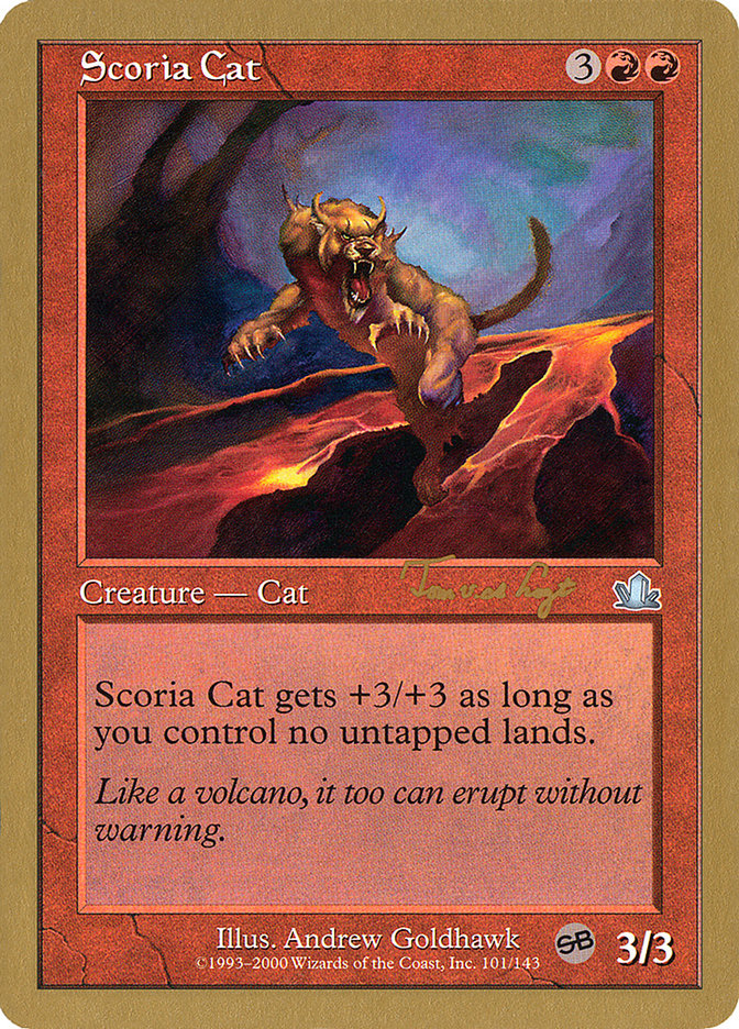 Scoria Cat (Tom van de Logt) (SB) [World Championship Decks 2001]