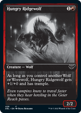 Hungry Ridgewolf [Innistrad: Double Feature]