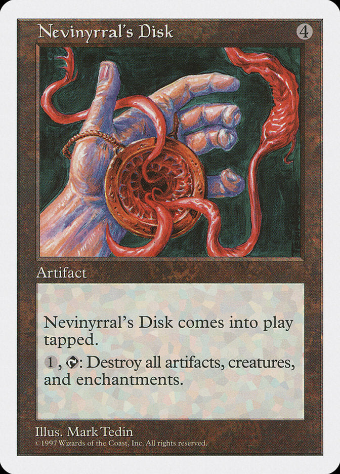 Nevinyrral's Disk [Fifth Edition]