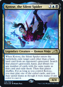 Kotose, the Silent Spider [Kamigawa: Neon Dynasty Prerelease Promos]
