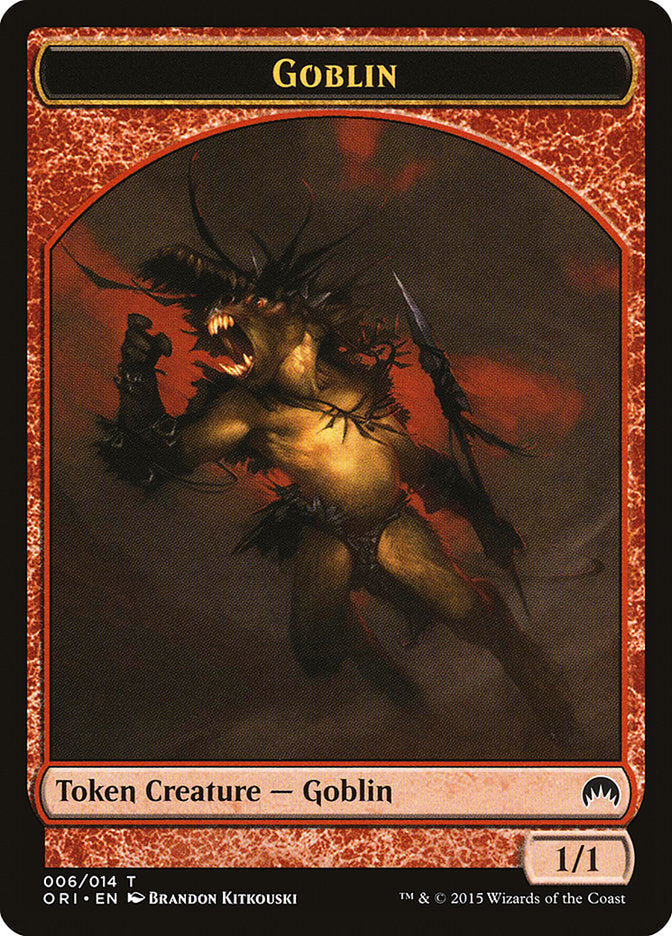 Goblin Token [Magic Origins Tokens]