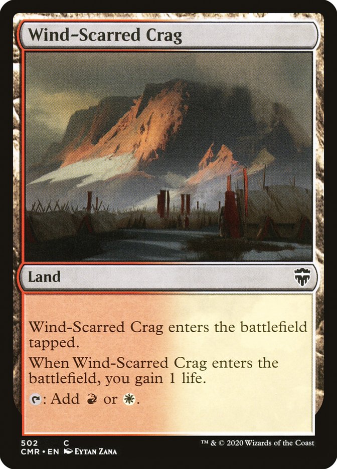 Wind-Scarred Crag [Commander Legends]