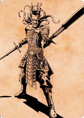 Zevlor, Elturel Exile Art Card (78) [Commander Legends: Battle for Baldur's Gate Art Series]