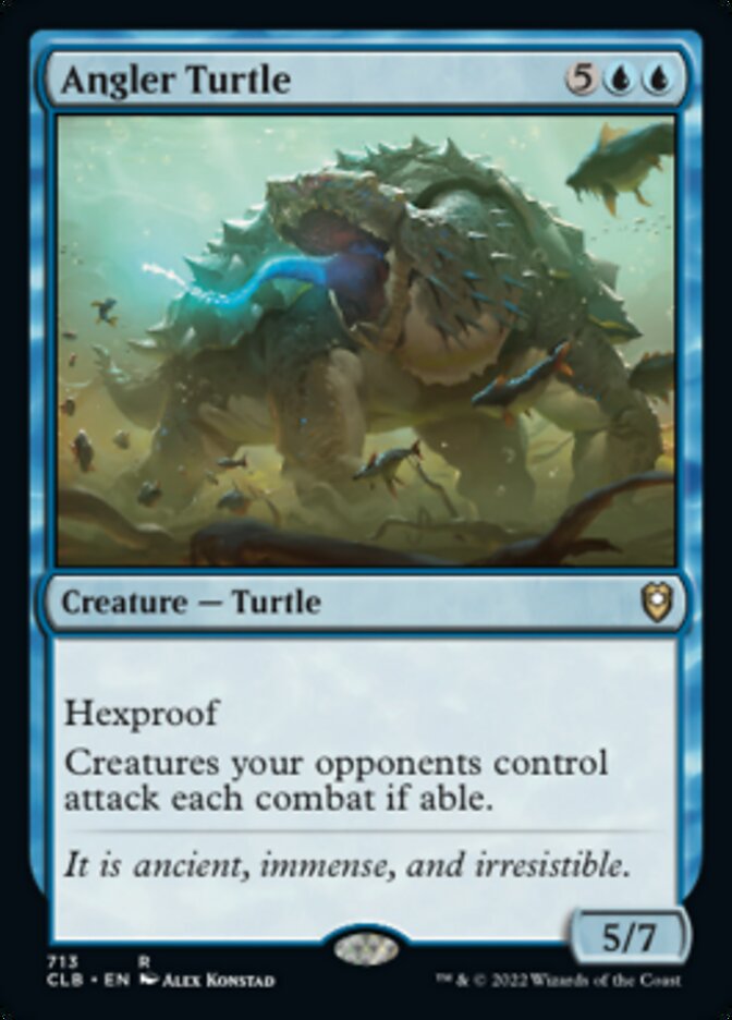 Angler Turtle [Commander Legends: Battle for Baldur's Gate]