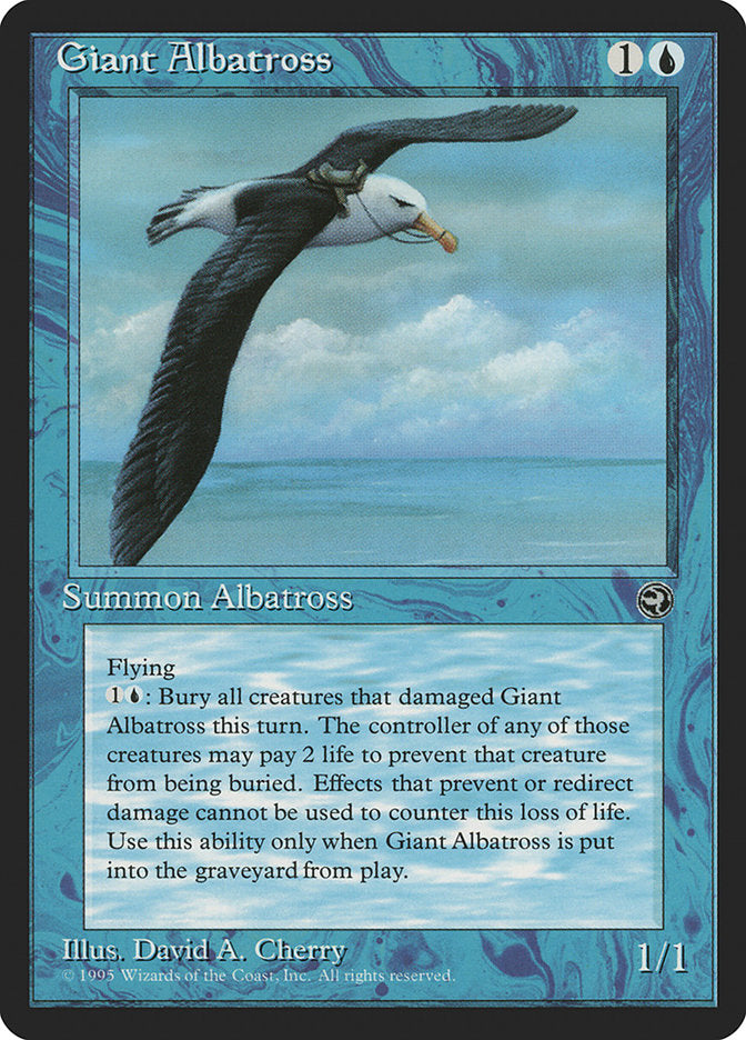 Giant Albatross (Empty Ocean) [Homelands]