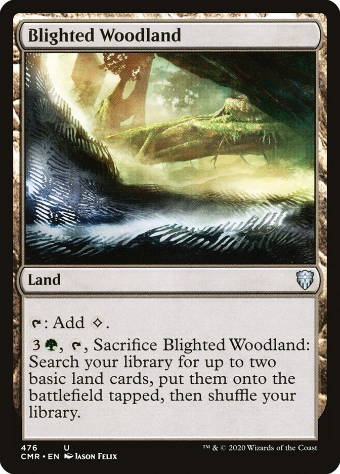 Blighted Woodland [Commander Legends]