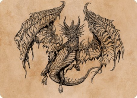 Ganax, Astral Hunter Art Card [Commander Legends: Battle for Baldur's Gate Art Series]