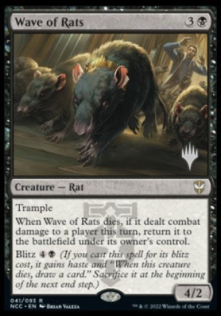 Wave of Rats (Promo Pack) [Streets of New Capenna Commander Promos]