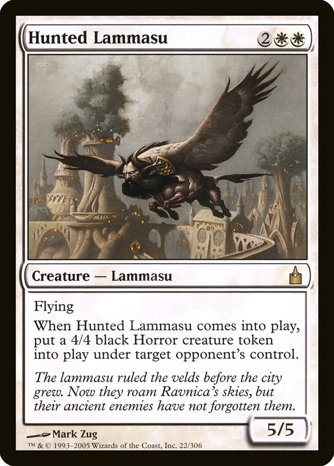 Hunted Lammasu [Ravnica: City of Guilds]