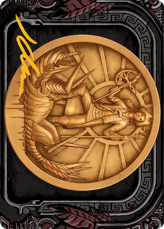 Captain Lannery Storm Art Card (Gold-Stamped Signature) [March of the Machine Art Series]