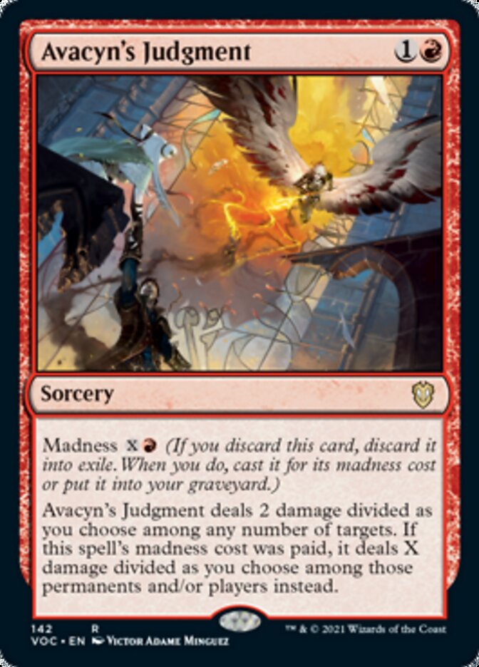 Avacyn's Judgment [Innistrad: Crimson Vow Commander]