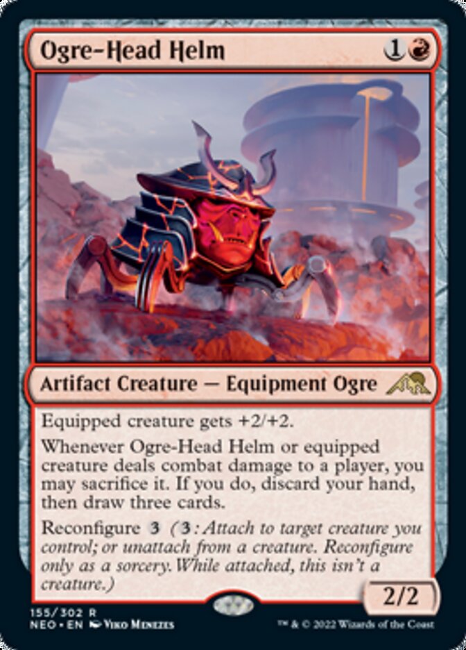 Ogre-Head Helm [Kamigawa: Neon Dynasty]