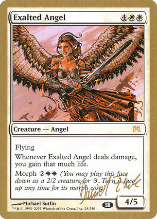 Exalted Angel - 2003 Daniel Zink (ONS) (SB) [World Championship Decks 2003]