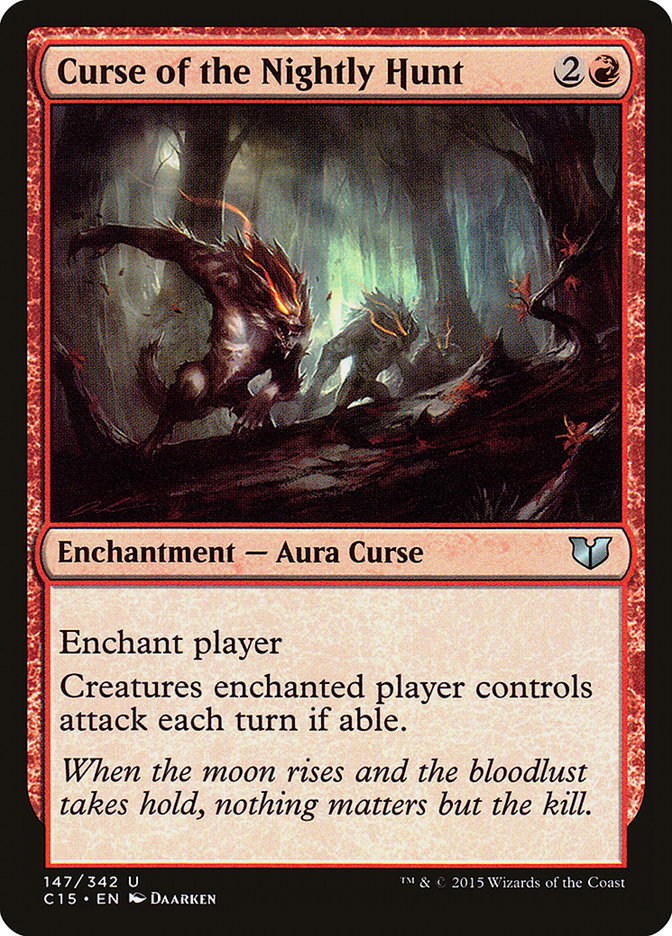 Curse of the Nightly Hunt [Commander 2015]