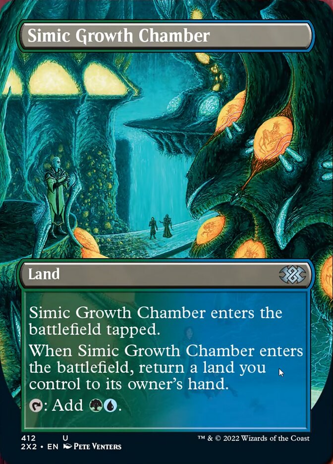 Simic Growth Chamber (Borderless Alternate Art) [Double Masters 2022]