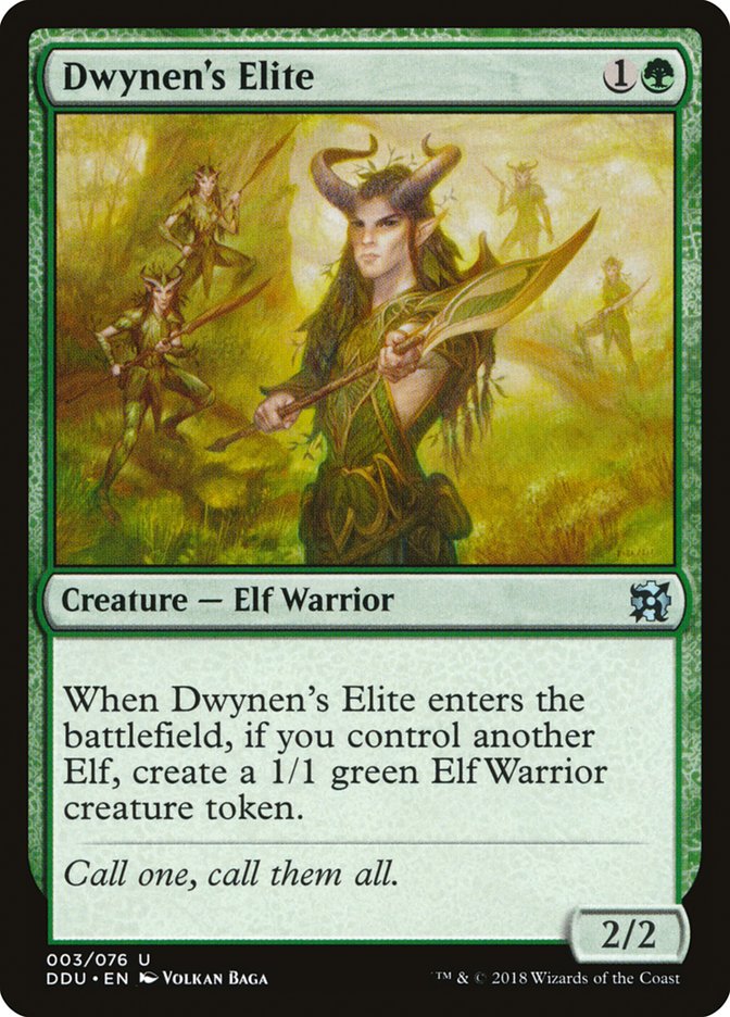Dwynen's Elite [Duel Decks: Elves vs. Inventors]