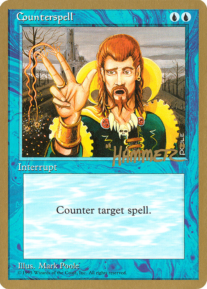 Counterspell (Shawn "Hammer" Regnier) [Pro Tour Collector Set]