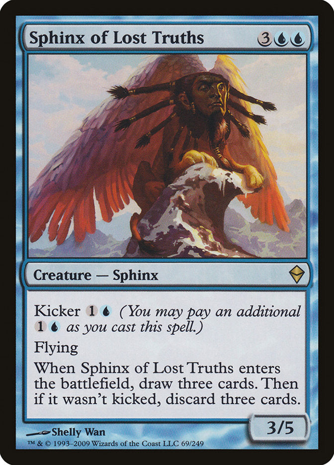 Sphinx of Lost Truths [Zendikar]